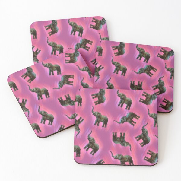 Item preview, Elephant Pattern Pinks designed and sold by Profitrip.