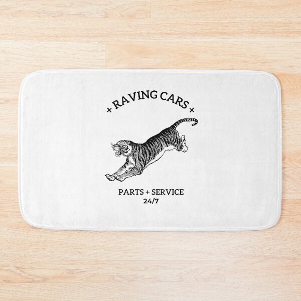 Item preview, raving cars, tiger mechanic, vintage vibe designed and sold by vintagebuddy.