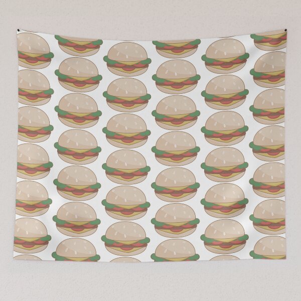 Item preview, burger designed and sold by Kni2BeDesign.