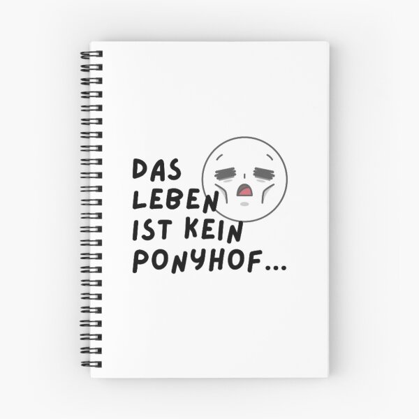 Item preview, Design with phrase in German, life is not always easy designed and sold by Gemadelsol.