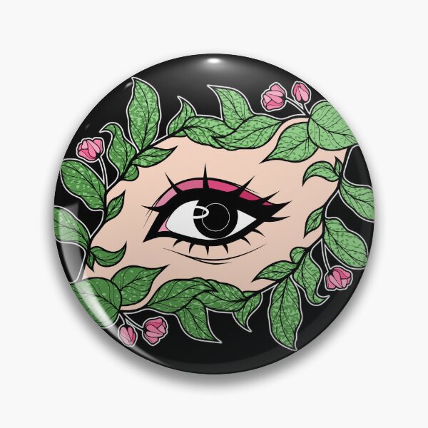 Item preview, Eye Framed by Leaves and Blossoms Peekaboo designed and sold by ObsidianDaz.