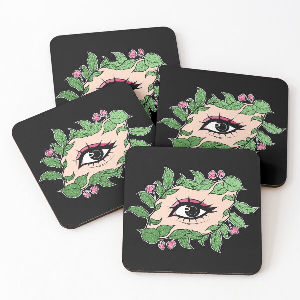 Item preview, Eye Framed by Leaves and Blossoms Peekaboo designed and sold by ObsidianDaz.