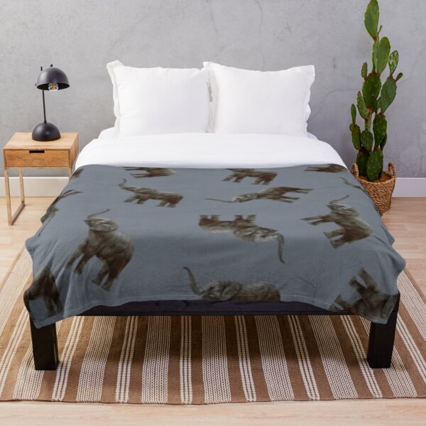 Item preview, Elephants Battleship Grey designed and sold by Profitrip.