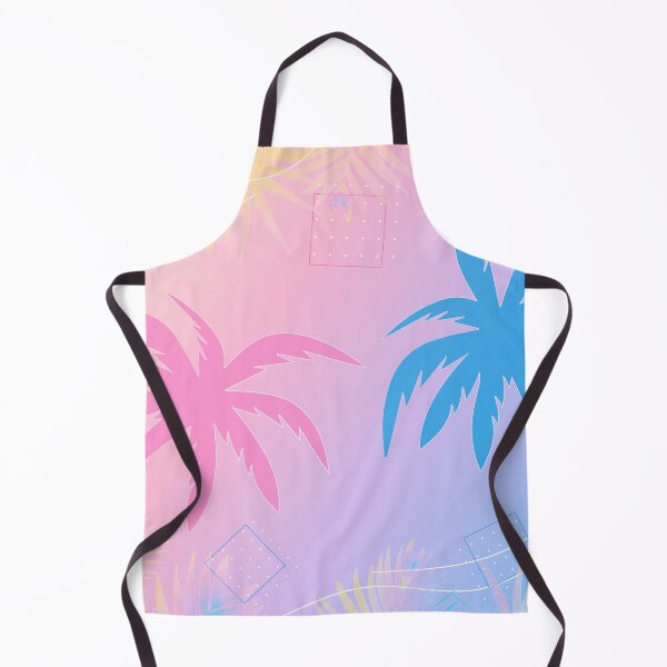 Item preview, palm trees, multicolored palm silhouettes background designed and sold by SabinArt.
