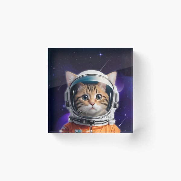 Artikelvorschau, Generative KI des Astronautenkätzchens entworfen und verkauft von juoctaviniarts.