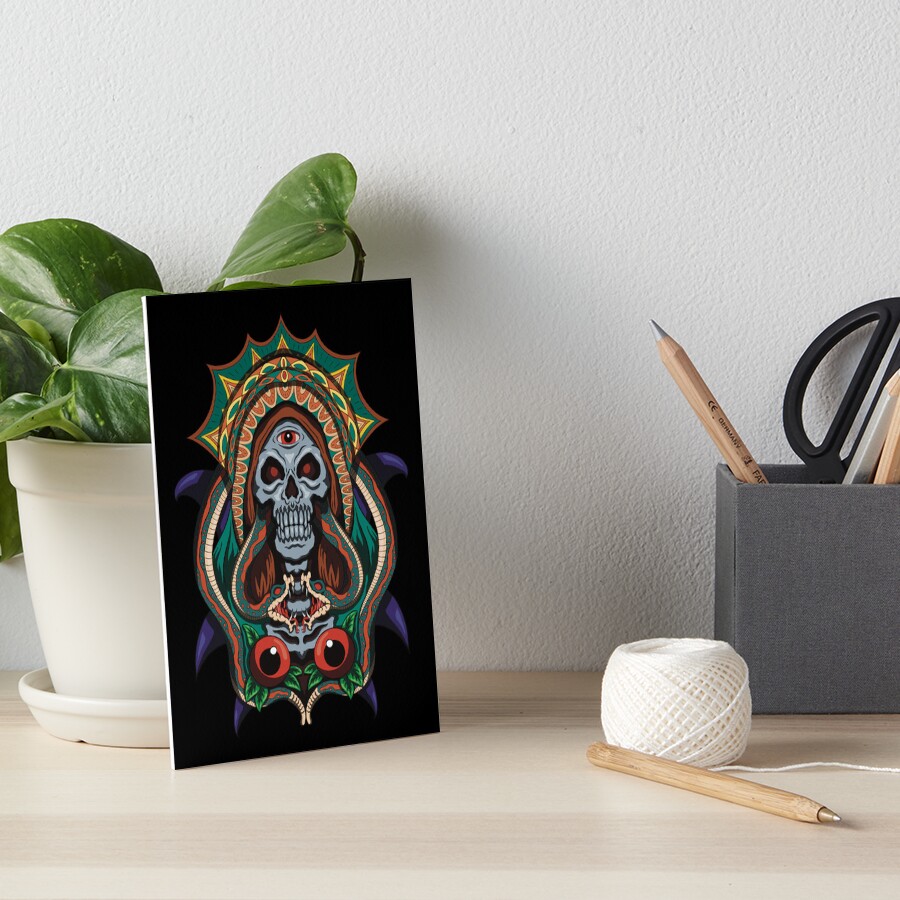 Item preview, Art Board Print designed and sold by WatidStudio.