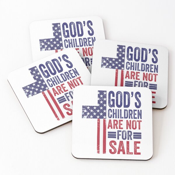 Item preview, God's children Are Not For Sale Funny Political (End Human Trafficking) designed and sold by i-longmanshop.