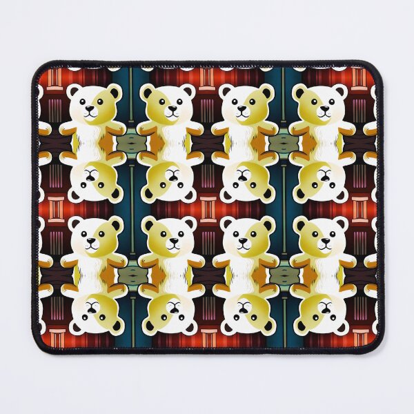 Item preview, Cute White Bear Pattern designed and sold by artbibun.