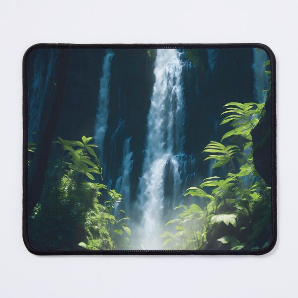Item preview, Majestic Waterfall Artwork Tranquil Beauty designed and sold by Sandydesign.