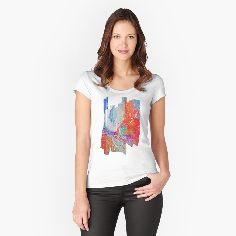 Aperçu de l'œuvre T-shirt échancré créée et vendue par ElioraBousquet.