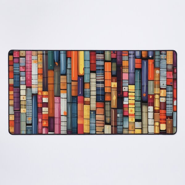 Item preview, Colorful block pattern designed and sold by miss-keysmash.
