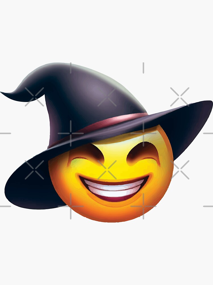 Funny Halloween Emoji Witch Nerd Kissy Face T-Shirt Funny Halloween Emoji Witch Nerd Kissy Face T-Shirt