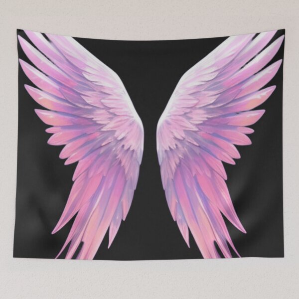 Artikelvorschau, Pink angel wings  entworfen und verkauft von Roxburylane.