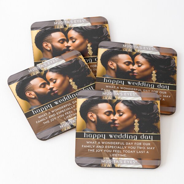 Item preview,  Romantic "What a wonderful day"  Wedding Day Wishes & Proposal Couple Sticker designed and sold by MuditasEyes.