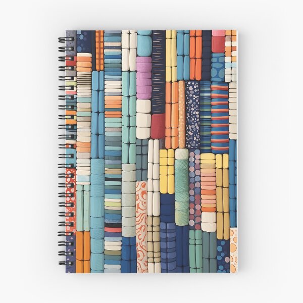Item preview, Colorful block pattern designed and sold by miss-keysmash.
