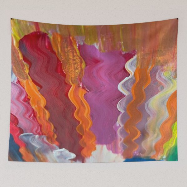 Item preview, Mixed color paints on canvas  designed and sold by MTShoppingLine.