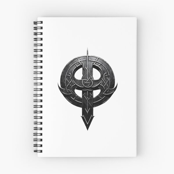 Item preview,  Norse style circular rune stone designed and sold by wyrdalkemy.