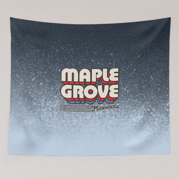Item preview, Maple Grove, Minnesota | Retro Stripes designed and sold by retroready.