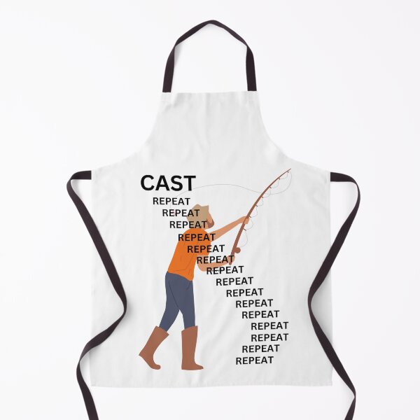 Item preview, Cast, Repeat, Repeat, Repeat - Funny Fishing T-shirts designed and sold by SavvySeller.