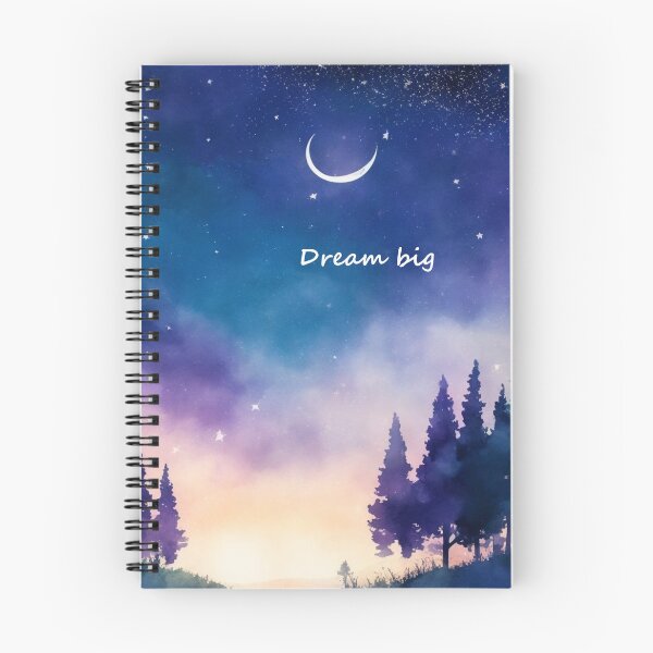Item preview, Inspirational Quote, Watercolor Art, Landscape & Scenery, Starry Night designed and sold by cleecl.