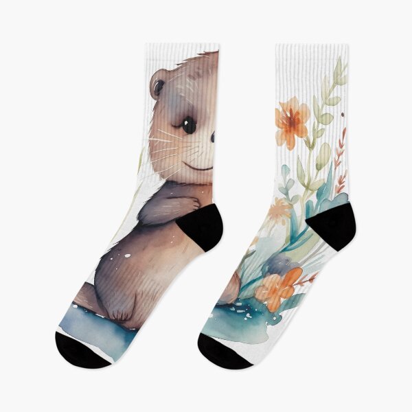 Item preview, Little cute otter #1 designed and sold by TeddyPrint.