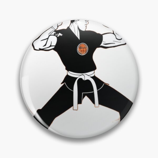 Item preview, a martial artist executing a powerful kick 	 designed and sold by etovkuiatel.