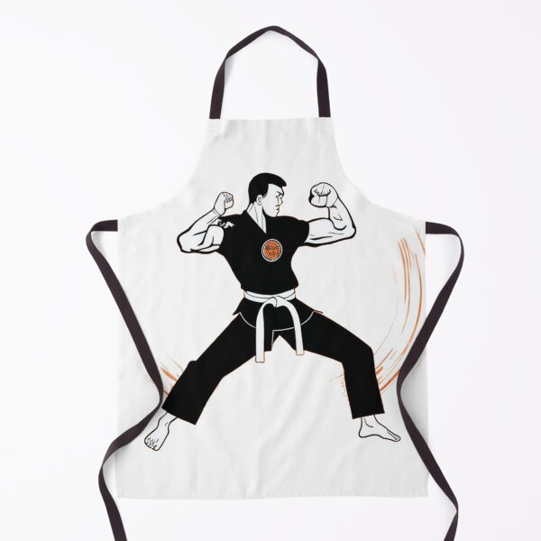 Item preview, a martial artist executing a powerful kick 	 designed and sold by etovkuiatel.