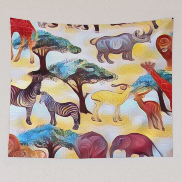 Item preview, Africa Jungle Pop Art designed and sold by Profitrip.