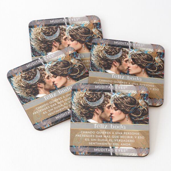 Item preview,  Romántico "Cuando quieres a una persona" Día de la Boda Deseos y Propuesta Pareja Sticker designed and sold by MuditasEyes.