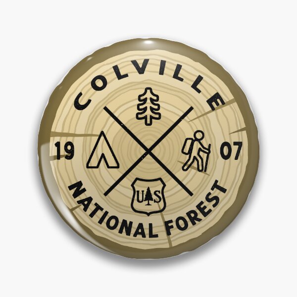 Item preview, Colville National Forest Log Slice designed and sold by VanyaKar.