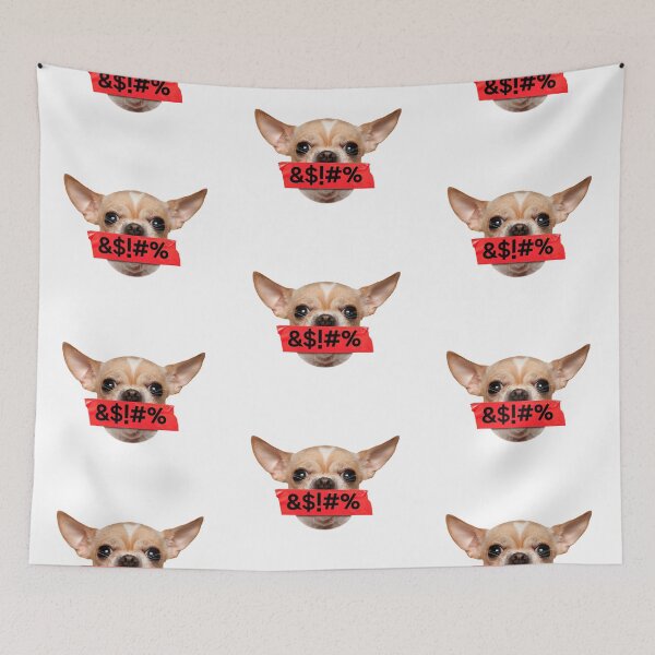 Item preview, Swearing Chihuahua designed and sold by monothatthat.