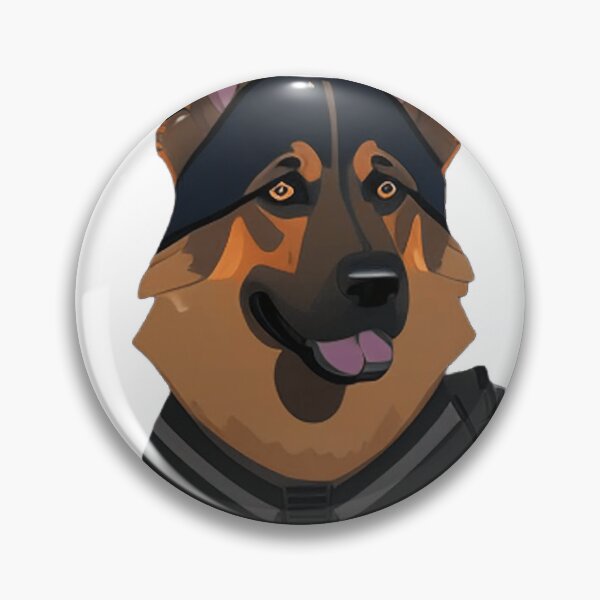 Item preview, a loyal and protective German Shepherd 	 designed and sold by bubesicatsh.
