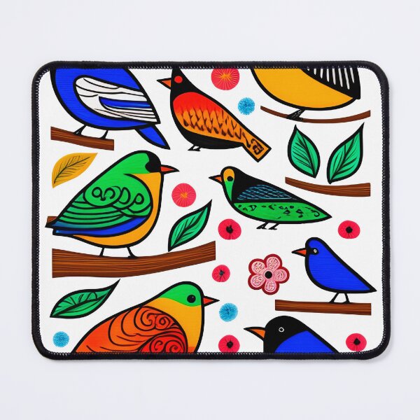 Item preview, Colorful birds set. designed and sold by LoboJC.
