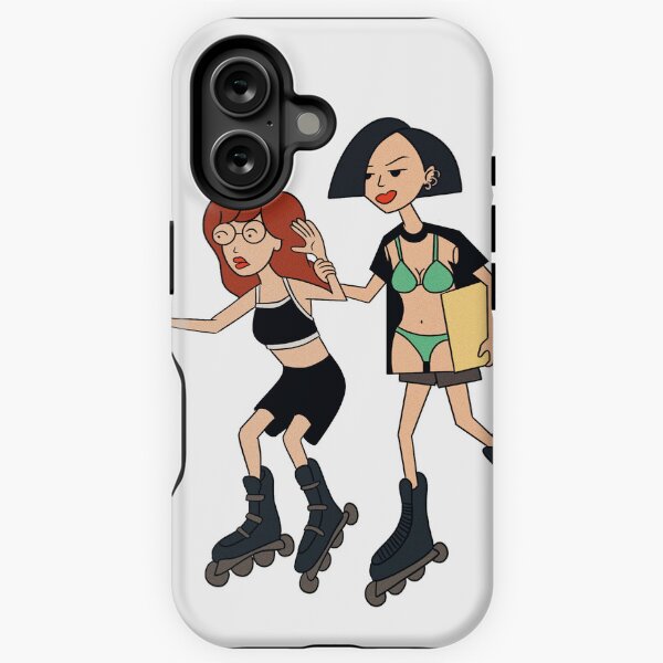 Item preview, Daria & Jane Rollerskating  designed and sold by ellefgab.