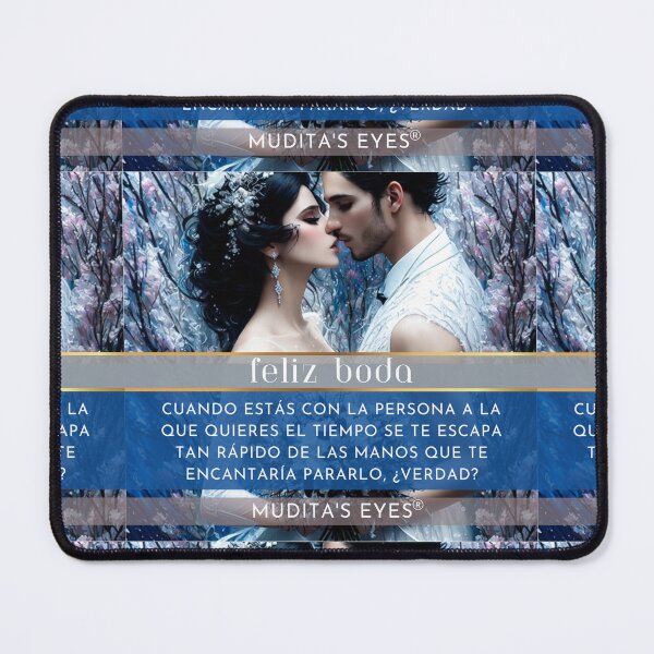 Item preview,  Romántico "Cuando estas con la persona" Día de la Boda Deseos y Propuesta Pareja Sticker designed and sold by MuditasEyes.