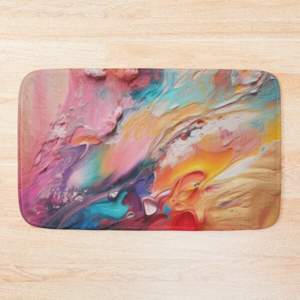 Item preview, Brushstrokes of paint. Modern art. Colorful print .Abstract art background.  designed and sold by MTShoppingLine.