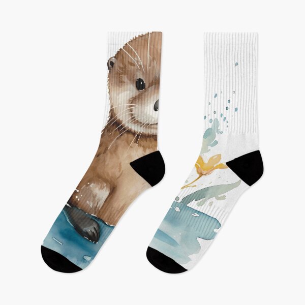 Item preview, Little cute otter #4 designed and sold by TeddyPrint.