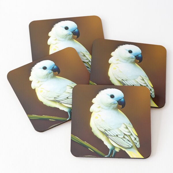 Item preview, Cockatoo on Grass, vintage, Ai Generated Art  designed and sold by ACC .