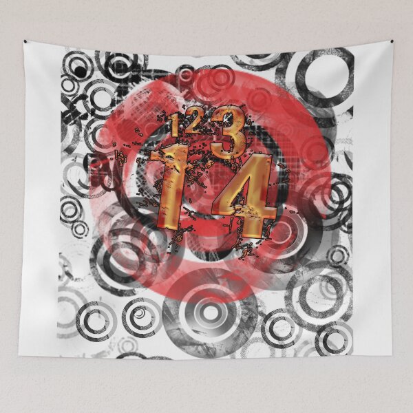 Item preview, u2 vertigo design with numbers red designed and sold by clad63.