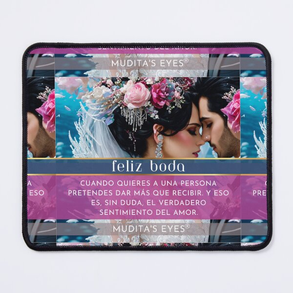 Item preview, Romántico "El verdadero sentimiento del amor" Día de la Boda Deseos y Propuesta Pareja Sticker designed and sold by MuditasEyes.