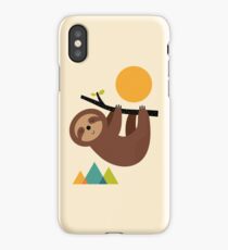 Keep Calm And Live Slow iPhone Case