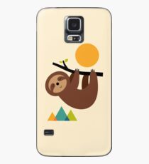 Bleib ruhig und lebe langsam Hülle & Klebefolie für Samsung Galaxy