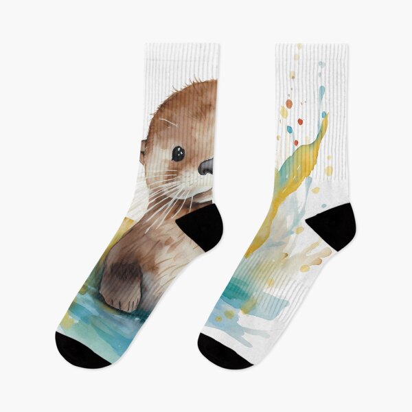Item preview, Little cute otter #5 designed and sold by TeddyPrint.