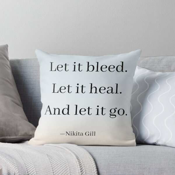 Item preview, Hurt, Bleed, Heal, Let Go: Healing Journey designed and sold by herloque.