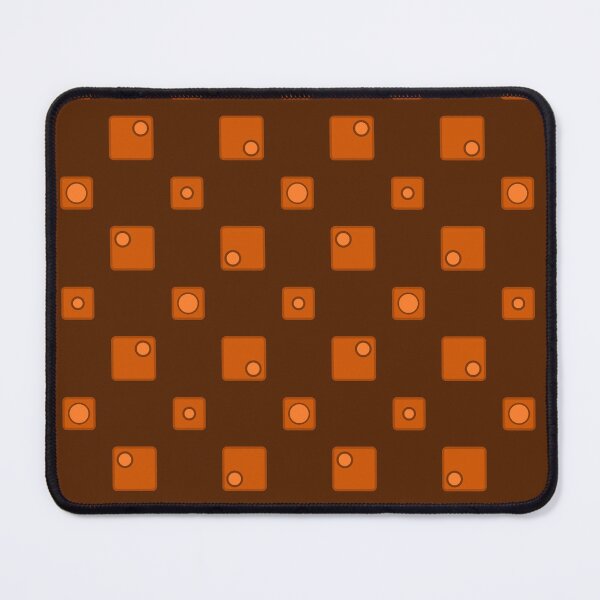 Item preview, Abstract: circles in squares: Orange designed and sold by TheScraggyBeard.