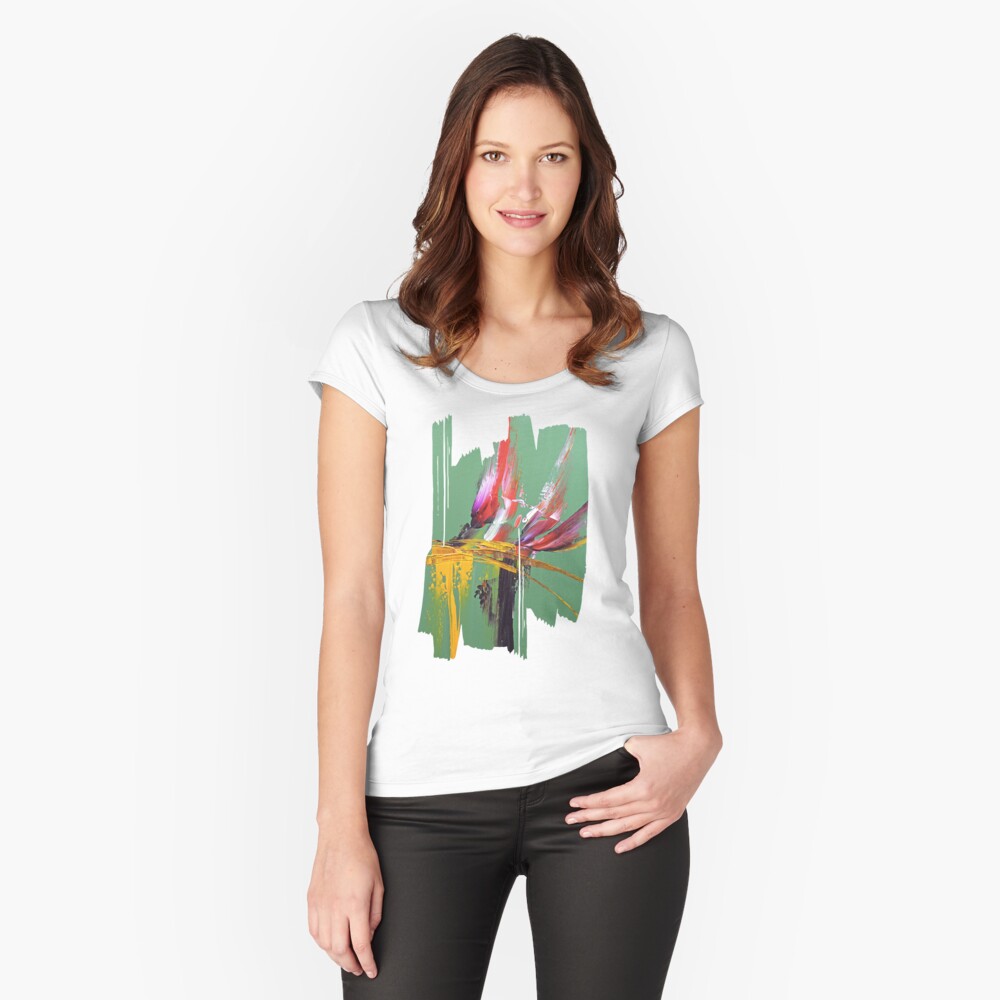 Aperçu de l'œuvre T-shirt échancré créée et vendue par ElioraBousquet.