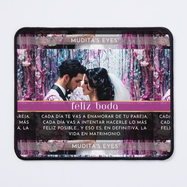 Item preview,   Romántico "La vida en matrimonio" Día de la Boda Deseos y Propuesta Pareja Sticker designed and sold by MuditasEyes.