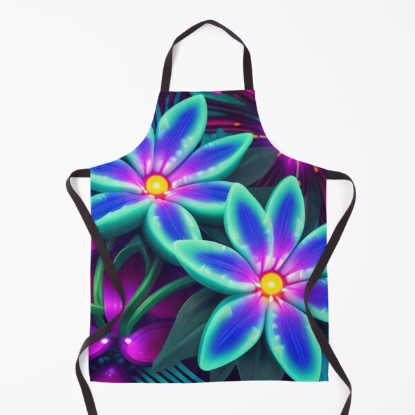 Item preview, Iridescent tropical flowers designed and sold by Roxburylane.
