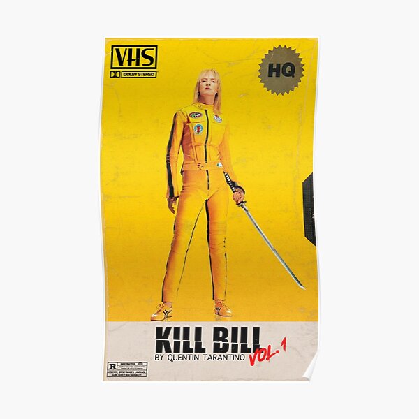 Kill Bill VHS Poster