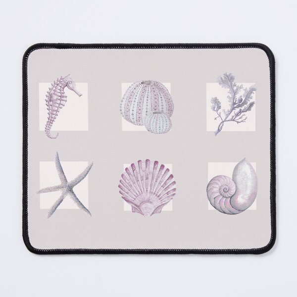Item preview, Coastal collection in blush pink designed and sold by LisaLeQuelenec.